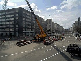 国庫補助事業3.1.1創成川通(大通南線〜国道12号間)道路改良工事