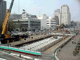 国庫補助事業3.1.1創成川通(大通南線〜国道12号間)道路改良工事
