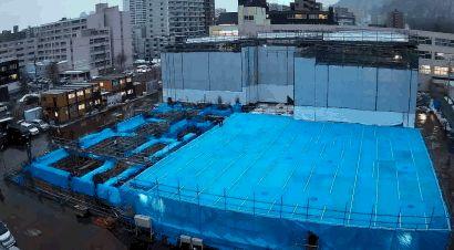 向陵中学校改築ほか1期工事 (主体工事)