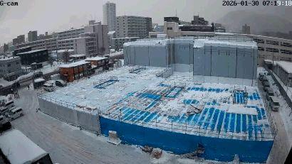 向陵中学校改築ほか1期工事 (主体工事)