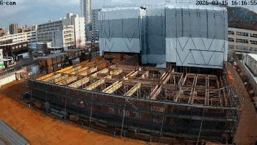 向陵中学校改築ほか１期工事　（主体工事）