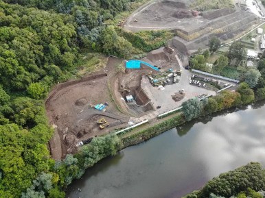 中山社長の現場視察No.250 白川取水口ほか新設→白川第4浄水棟新設→R7